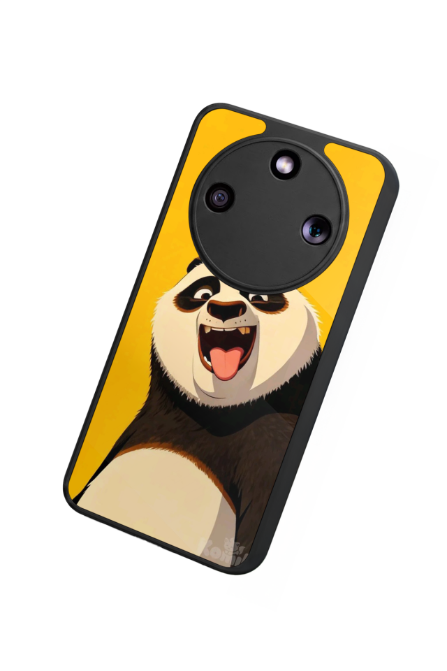 Honor Magic 8 Lite Uyumlu Kung Fu Panda Tasarımlı Glossy Premium Kılıf