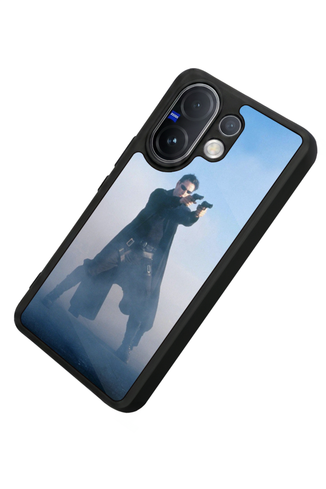 Vivo V60 Uyumlu MatriVivo V60 Tasarımlı Glossy Premium Kılıf