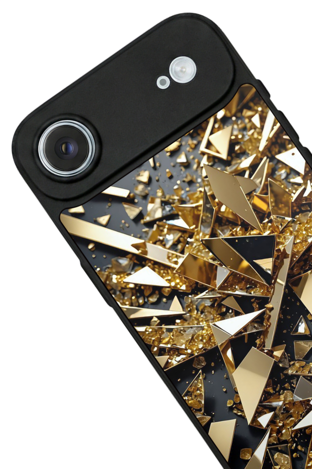 iPhone 17 Air Uyumlu Mermer Marble Tasarımlı Glossy Premium Kılıf