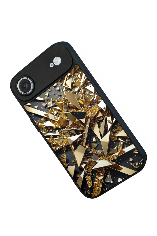 iPhone 17 Air Uyumlu Mermer Marble Tasarımlı Glossy Premium Kılıf