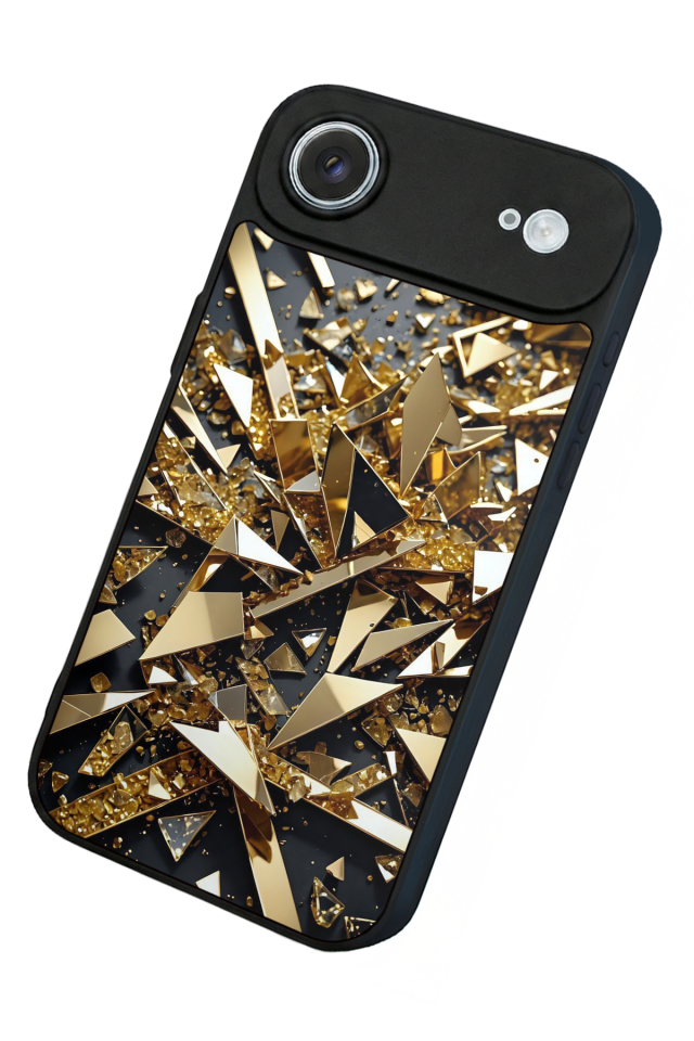 iPhone 17 Air Uyumlu Mermer Marble Tasarımlı Glossy Premium Kılıf