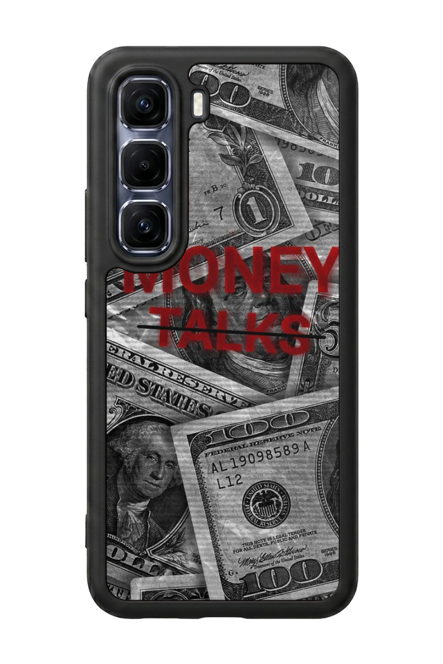 Infinix Hot 60 Pro Plus Uyumlu Money Para Tasarımlı Glossy Premium Kılıf
