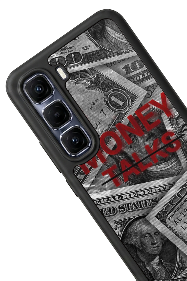 Infinix Hot 60 Pro Plus Uyumlu Money Para Tasarımlı Glossy Premium Kılıf