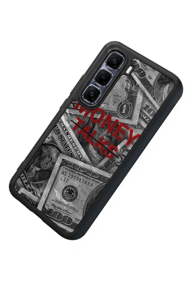 Infinix Hot 60 Pro Plus Uyumlu Money Para Tasarımlı Glossy Premium Kılıf