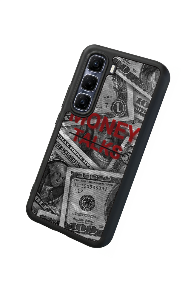 Infinix Hot 60 Pro Plus Uyumlu Money Para Tasarımlı Glossy Premium Kılıf