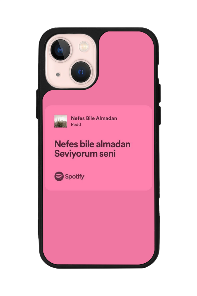 iPhone 15 Plus Uyumlu Sarki Sozleri Tasarımlı Glossy Premium Kılıf