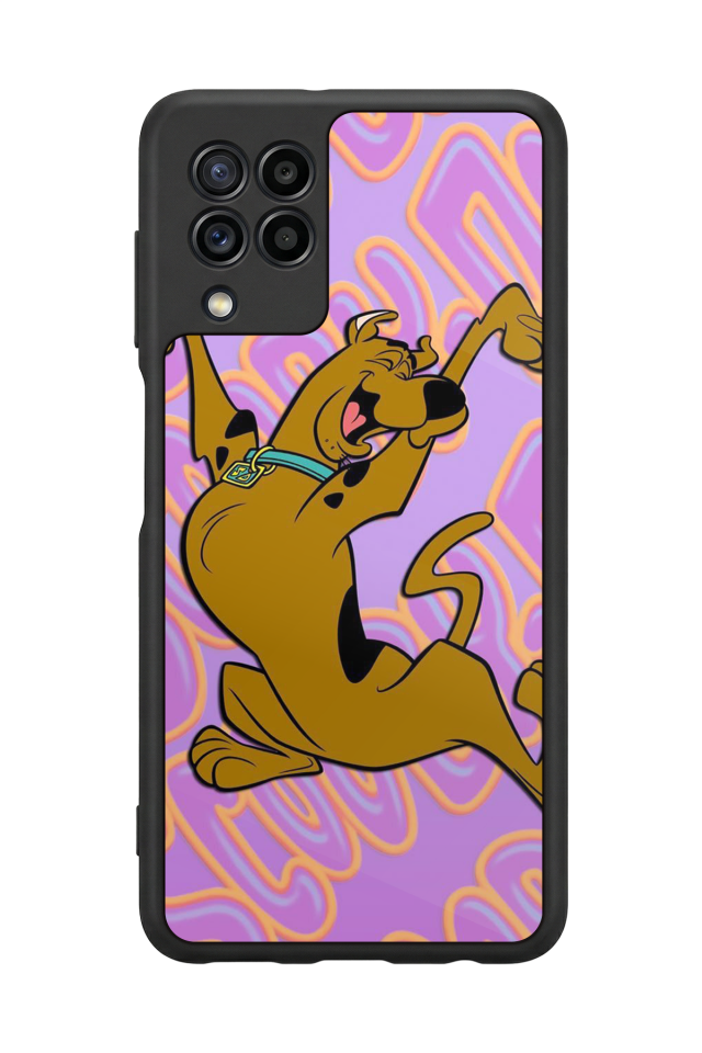 Samsung Galaxy M22 Uyumlu Scooby Doo Tasarımlı Glossy Premium Kılıf