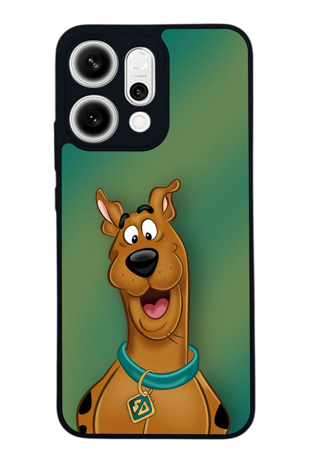 Oppo Reno 14 Uyumlu Scooby Doo Tasarımlı Glossy Premium Kılıf