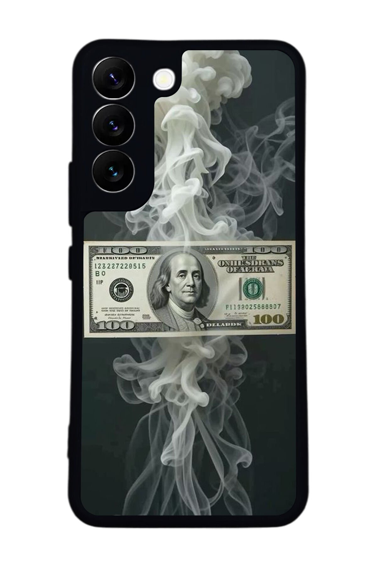 Samsung Galaxy S22 Uyumlu Para Tasarımlı Glossy Premium Kılıf