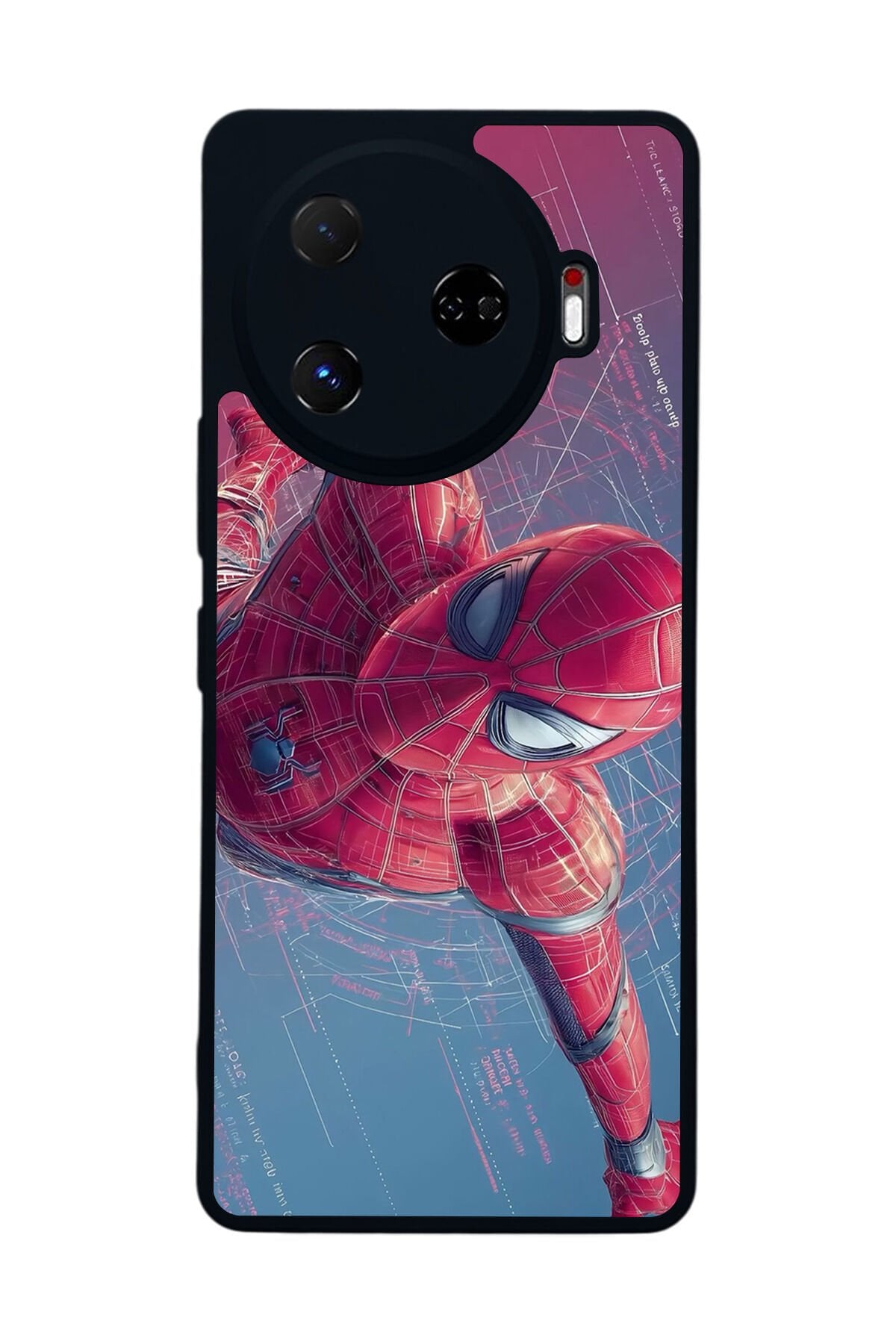 Tecno Camon 30 Pro Uyumlu Spider Man ( Örümcek Adam ) Tasarımlı Glossy Premium Kılıf