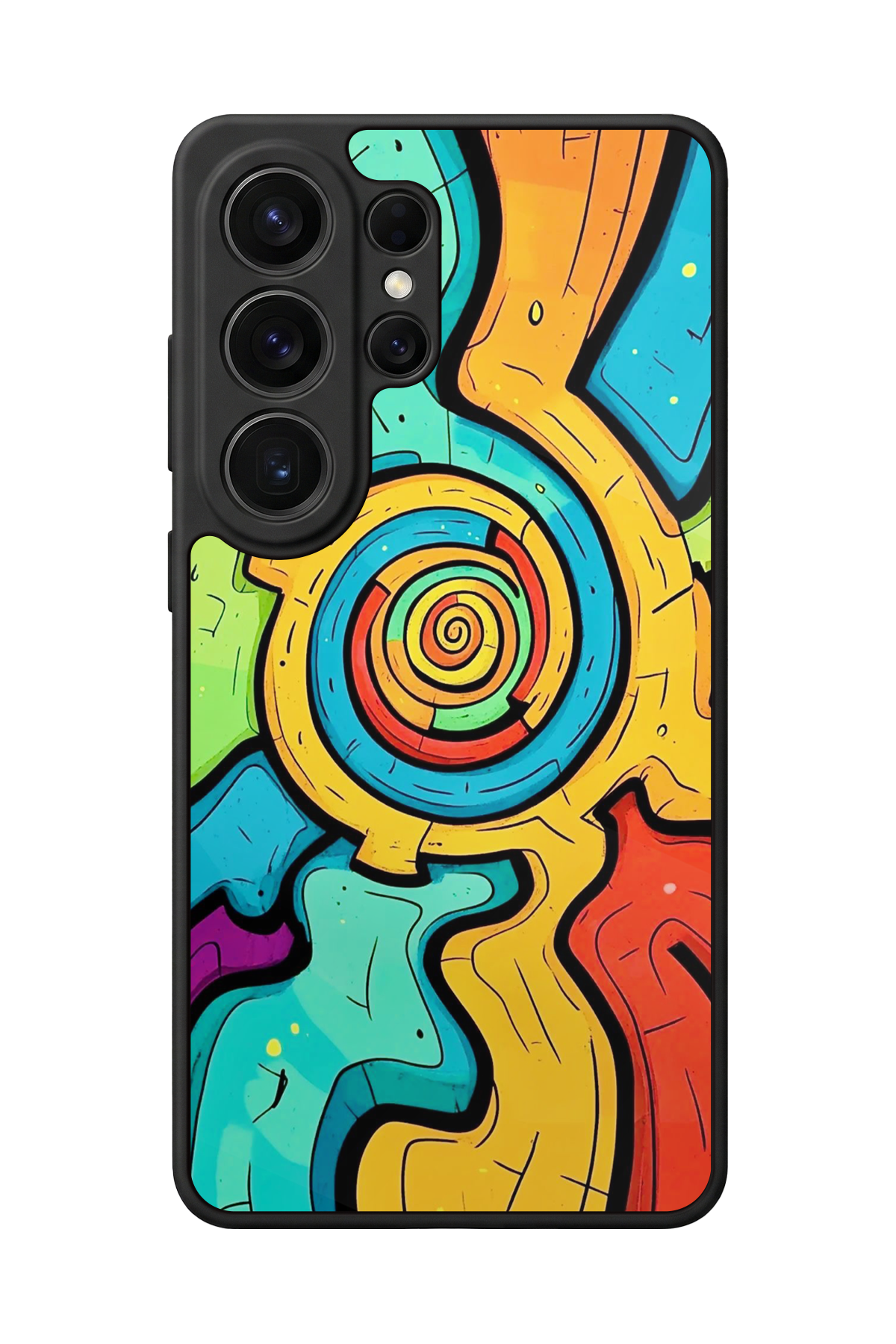 Samsung Galaxy S26 Ultra Uyumlu Abstract Tasarımlı Glossy Premium Kılıf
