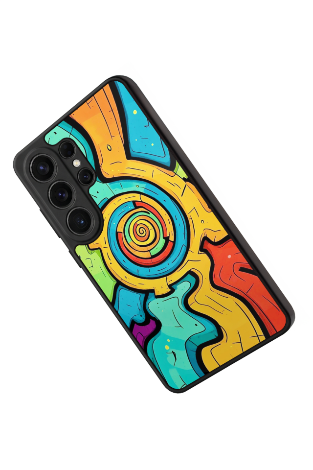 Samsung Galaxy S26 Ultra Uyumlu Abstract Tasarımlı Glossy Premium Kılıf