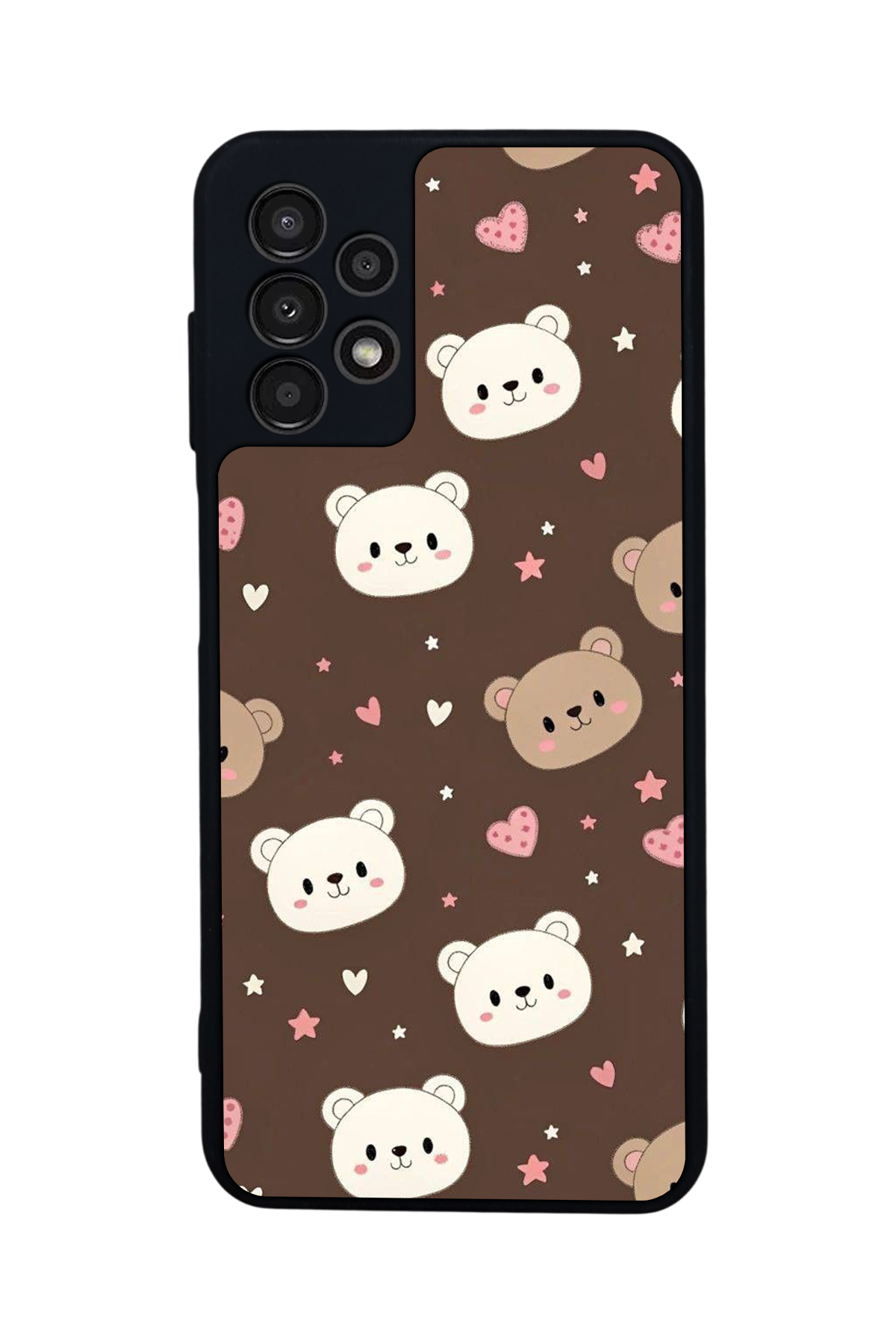 Samsung Galaxy A23 Uyumlu Ayı Tasarımlı Glossy Premium Kılıf