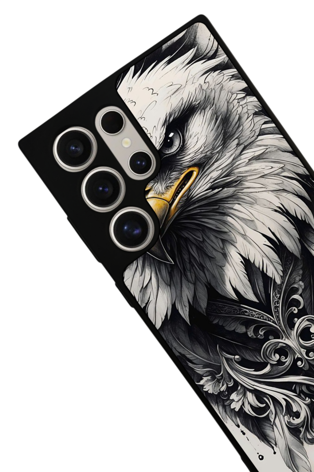 Samsung Galaxy S22 Ultra Uyumlu Besiktas Tasarımlı Glossy Premium Kılıf