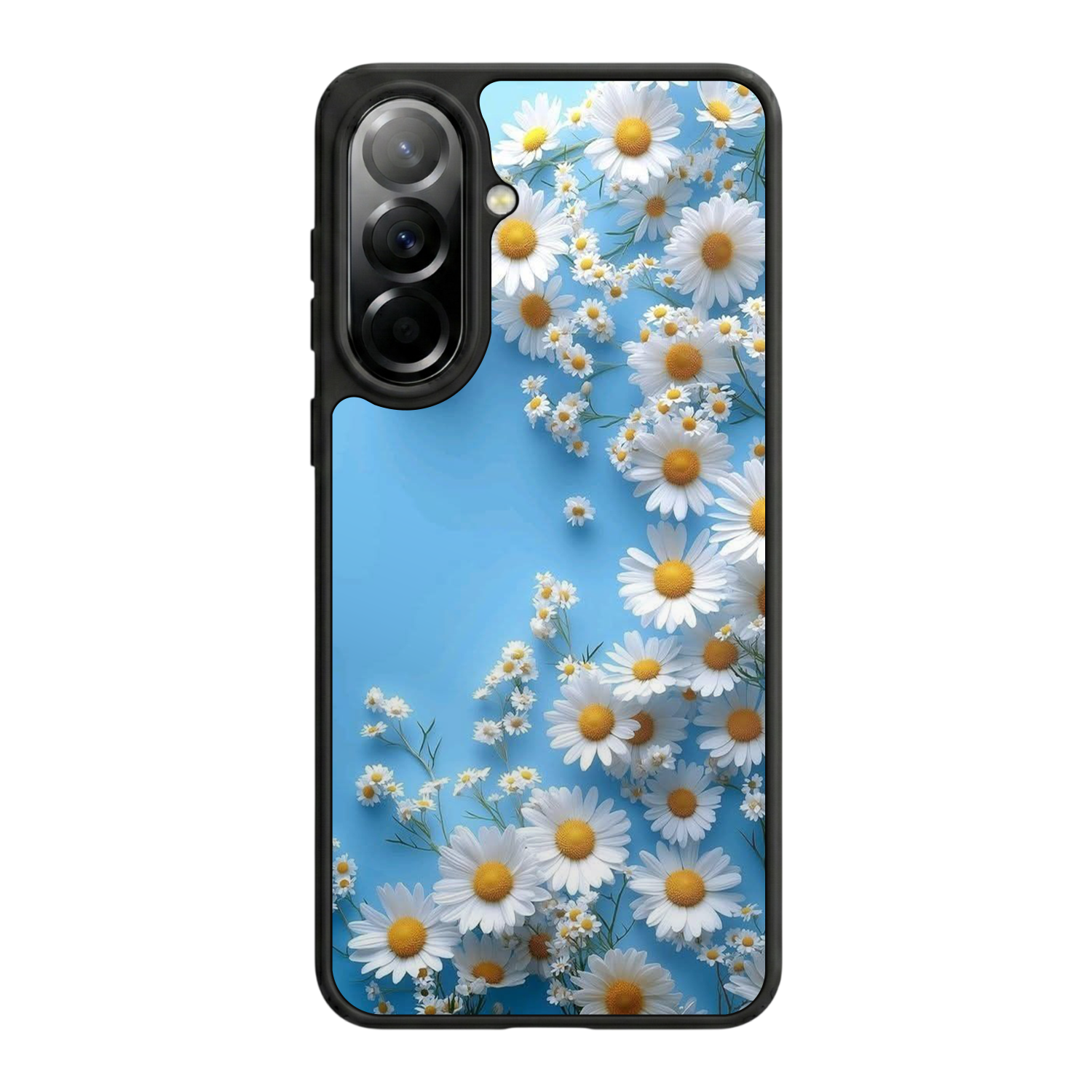 Samsung Galaxy A37 Uyumlu Cicek Tasarımlı Glossy Premium Kılıf
