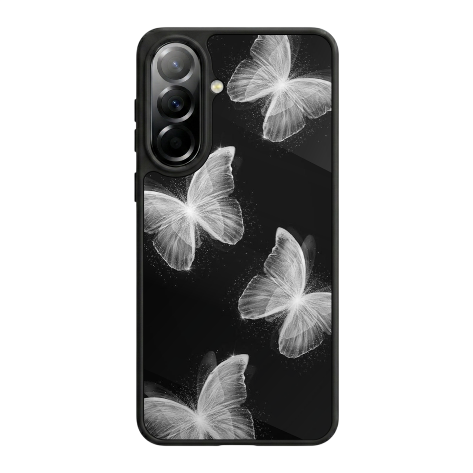 Samsung Galaxy A57 Uyumlu Kelebek Tasarımlı Glossy Premium Kılıf