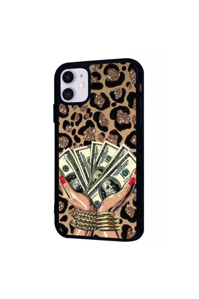 iPhone 11 Uyumlu Para Tasarımlı Glossy Premium Kılıf