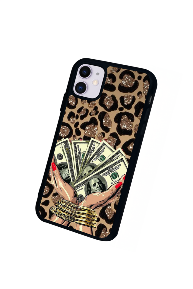 iPhone 11 Uyumlu Para Tasarımlı Glossy Premium Kılıf