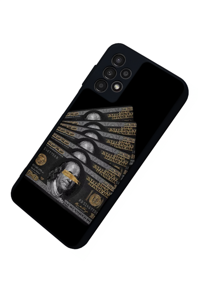 Samsung Galaxy A13 Uyumlu Para Tasarımlı Glossy Premium Kılıf