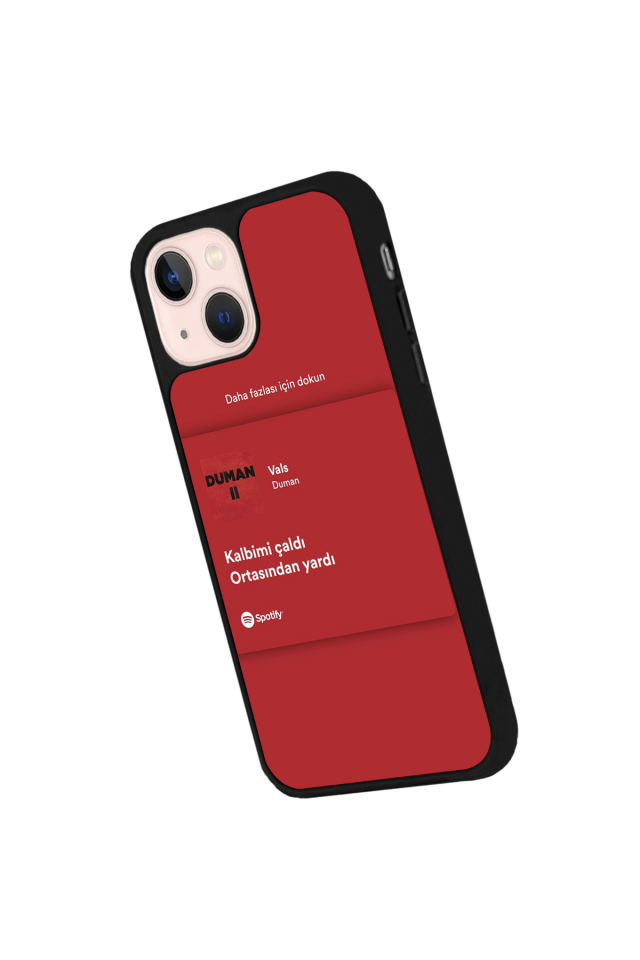 iPhone 15 Plus Uyumlu Sarki Sozleri Tasarımlı Glossy Premium Kılıf