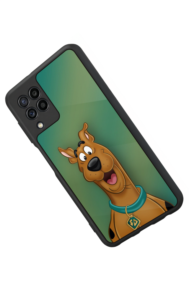 Samsung Galaxy M22 Uyumlu Scooby Doo Tasarımlı Glossy Premium Kılıf