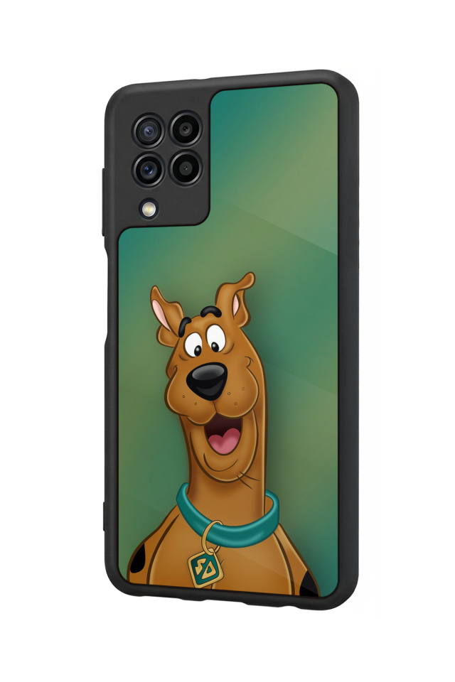 Samsung Galaxy M22 Uyumlu Scooby Doo Tasarımlı Glossy Premium Kılıf
