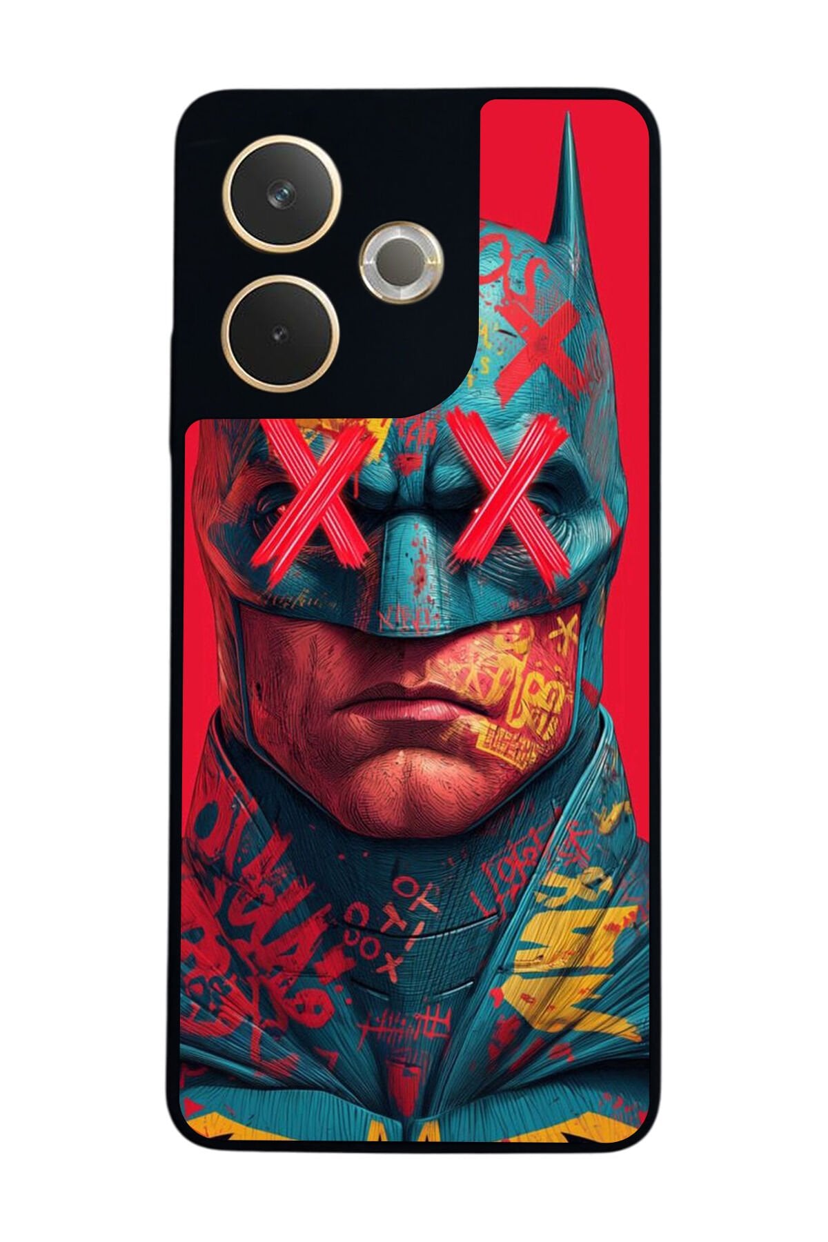 Oppo A5 Pro Uyumlu Batman Tasarımlı Glossy Premium Kılıf