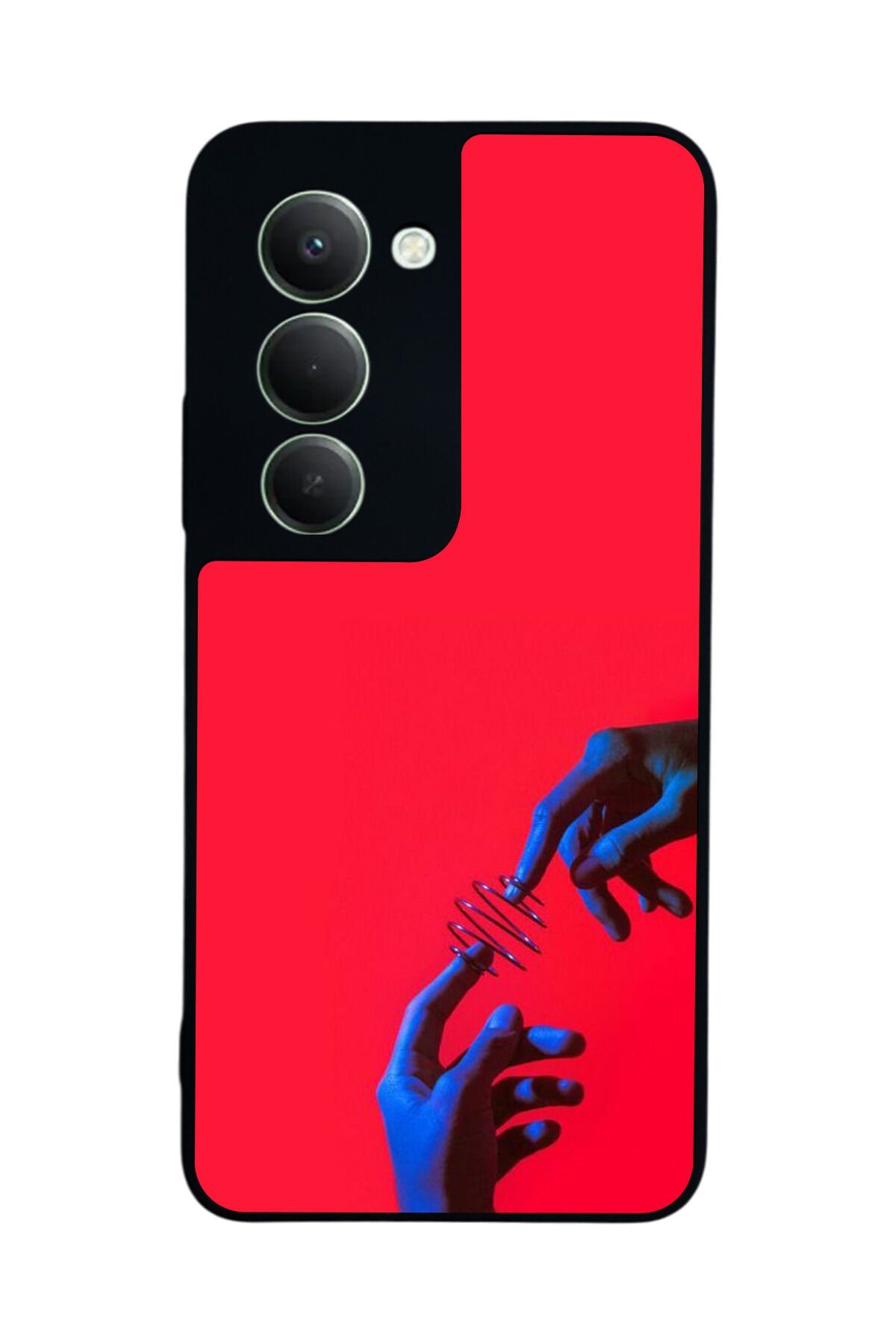 Xiaomi Redmi 15 5G Uyumlu Kirmizi Tasarımlı Glossy Premium Kılıf