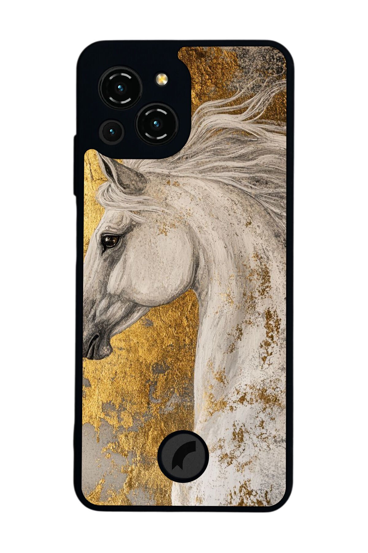 Reeder S23 Pro Max Uyumlu At Horse Tasarımlı Glossy Premium Kılıf