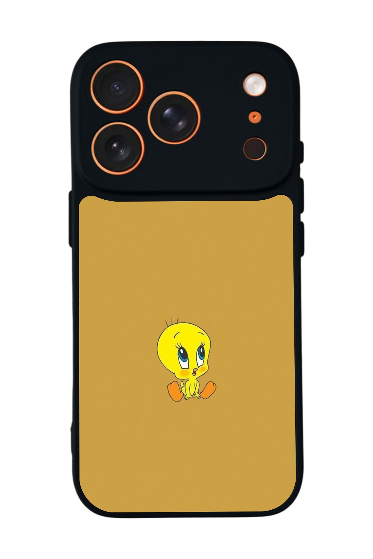 iPhone 17 Pro Max Uyumlu Tweety Tasarımlı Glossy Premium Kılıf