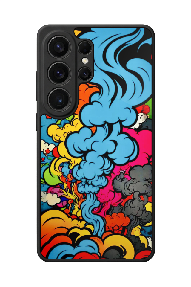 Samsung Galaxy S26 Ultra Uyumlu Abstract Tasarımlı Glossy Premium Kılıf