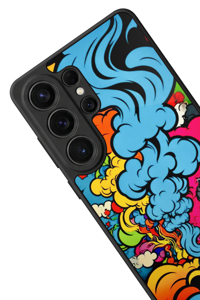 Samsung Galaxy S26 Ultra Uyumlu Abstract Tasarımlı Glossy Premium Kılıf