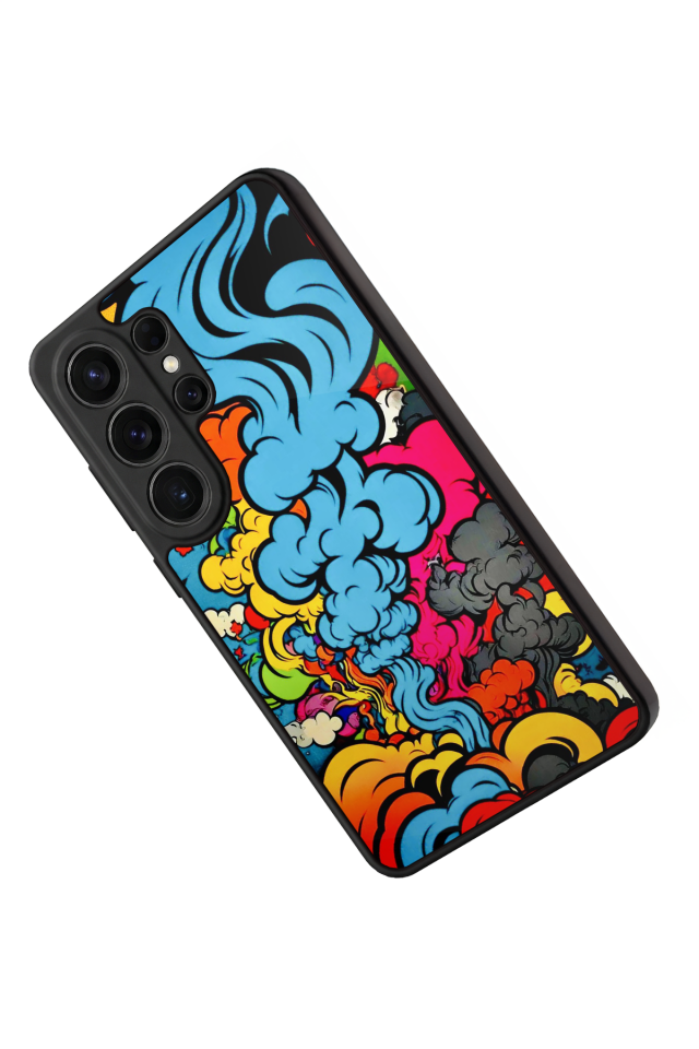 Samsung Galaxy S26 Ultra Uyumlu Abstract Tasarımlı Glossy Premium Kılıf
