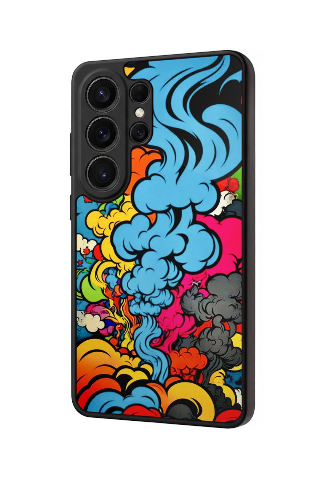 Samsung Galaxy S26 Ultra Uyumlu Abstract Tasarımlı Glossy Premium Kılıf