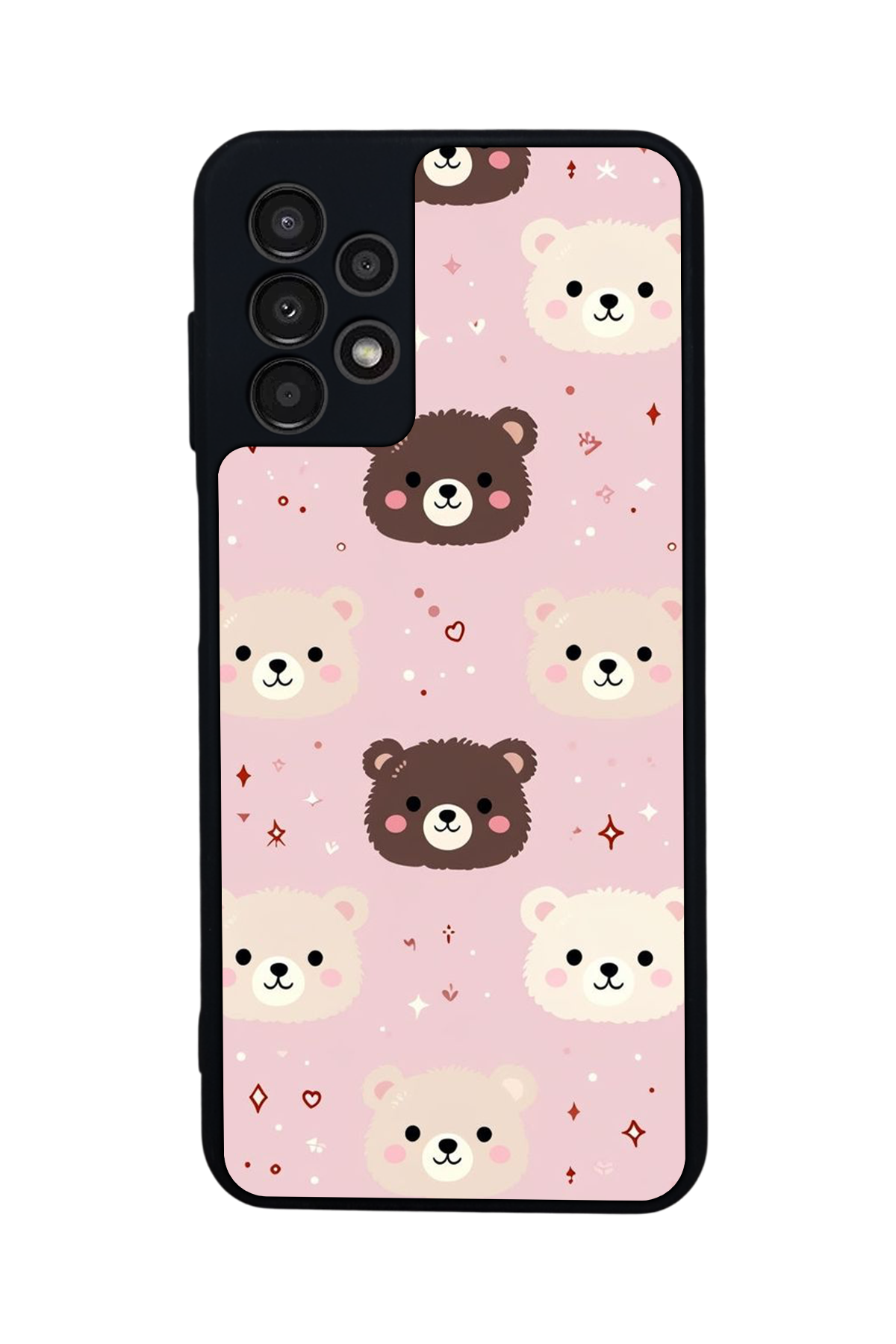 Samsung Galaxy A23 Uyumlu Ayı Tasarımlı Glossy Premium Kılıf