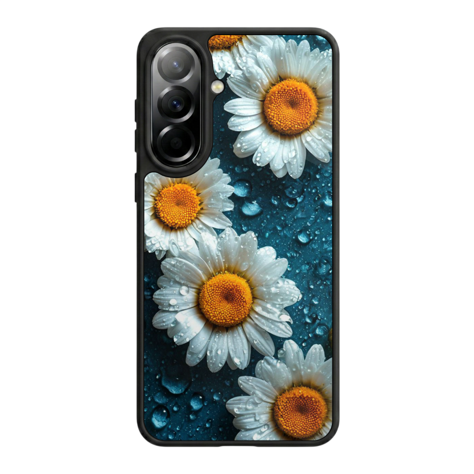 Samsung Galaxy A37 Uyumlu Cicek Tasarımlı Glossy Premium Kılıf