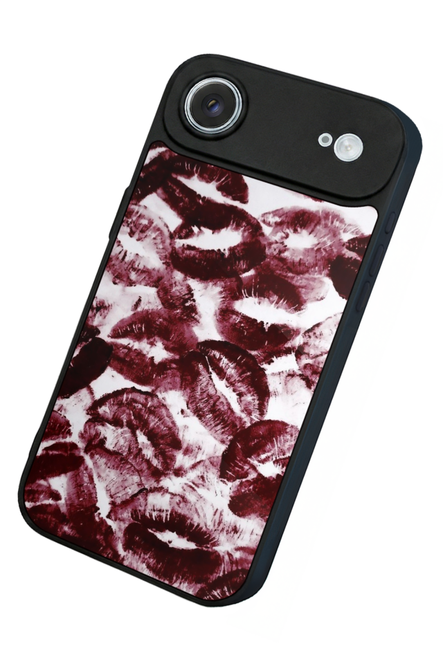 iPhone 17 Air Uyumlu Dudak Tasarımlı Glossy Premium Kılıf