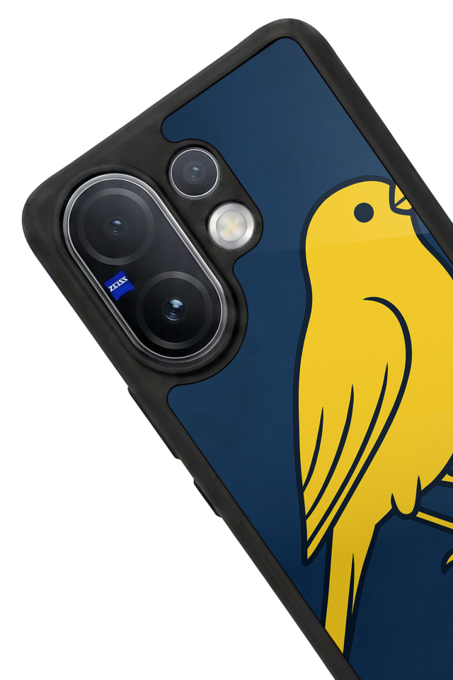 Vivo V60 Uyumlu Fenerbahce Tasarımlı Glossy Premium Kılıf