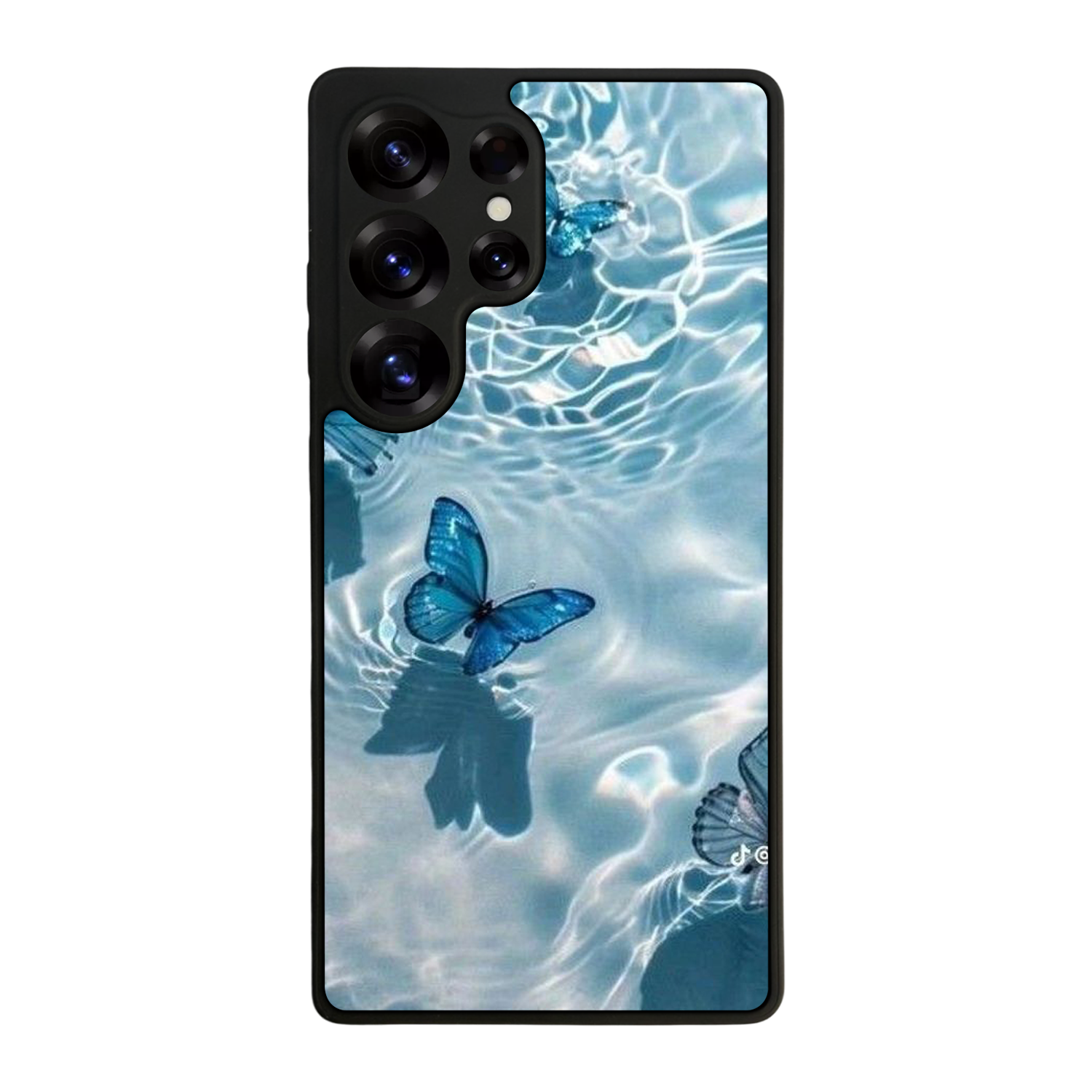 Samsung Galaxy S25 Ultra Uyumlu Kelebek Tasarımlı Glossy Premium Kılıf