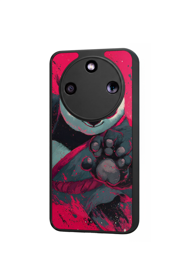 Honor Magic 8 Lite Uyumlu Kung Fu Panda Tasarımlı Glossy Premium Kılıf