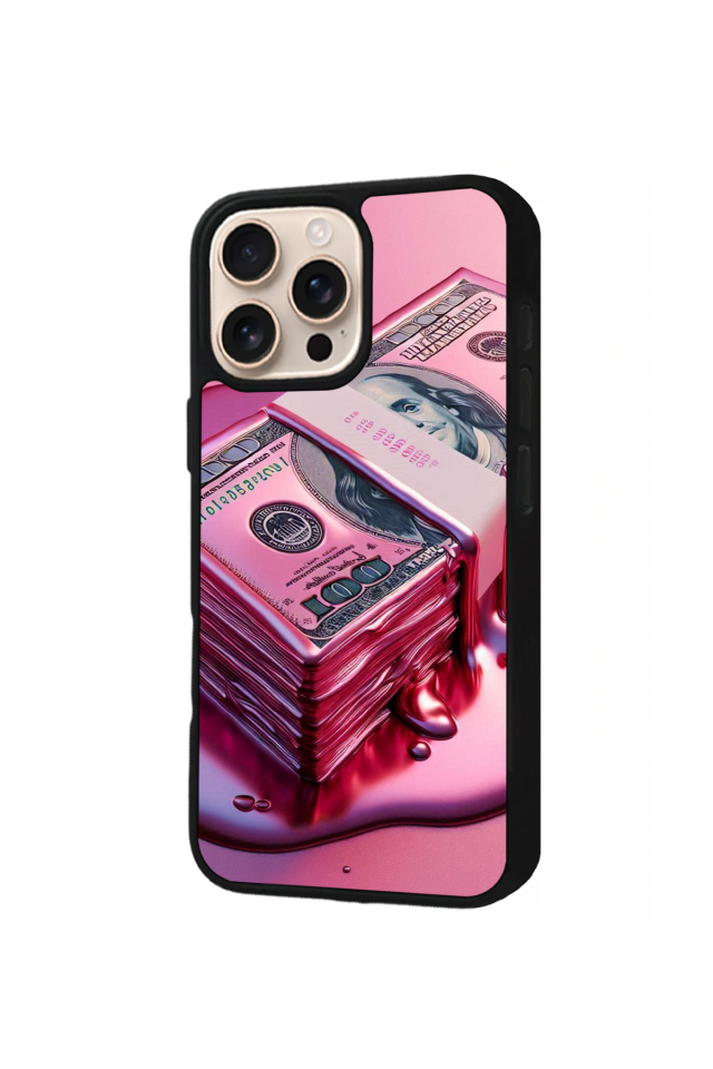 iPhone 15 Pro Max Uyumlu Money Para Tasarımlı Glossy Premium Kılıf