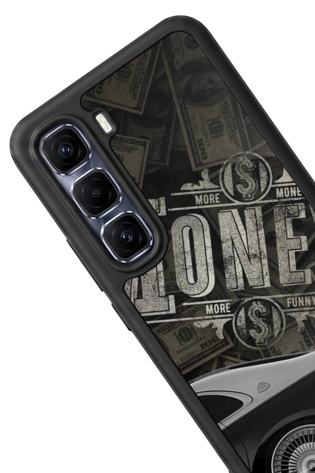 Infinix Hot 60 Pro Plus Uyumlu Money Para Tasarımlı Glossy Premium Kılıf