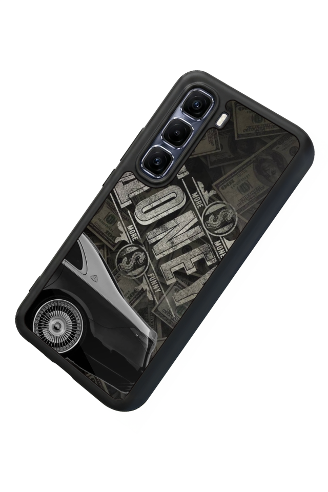 Infinix Hot 60 Pro Plus Uyumlu Money Para Tasarımlı Glossy Premium Kılıf