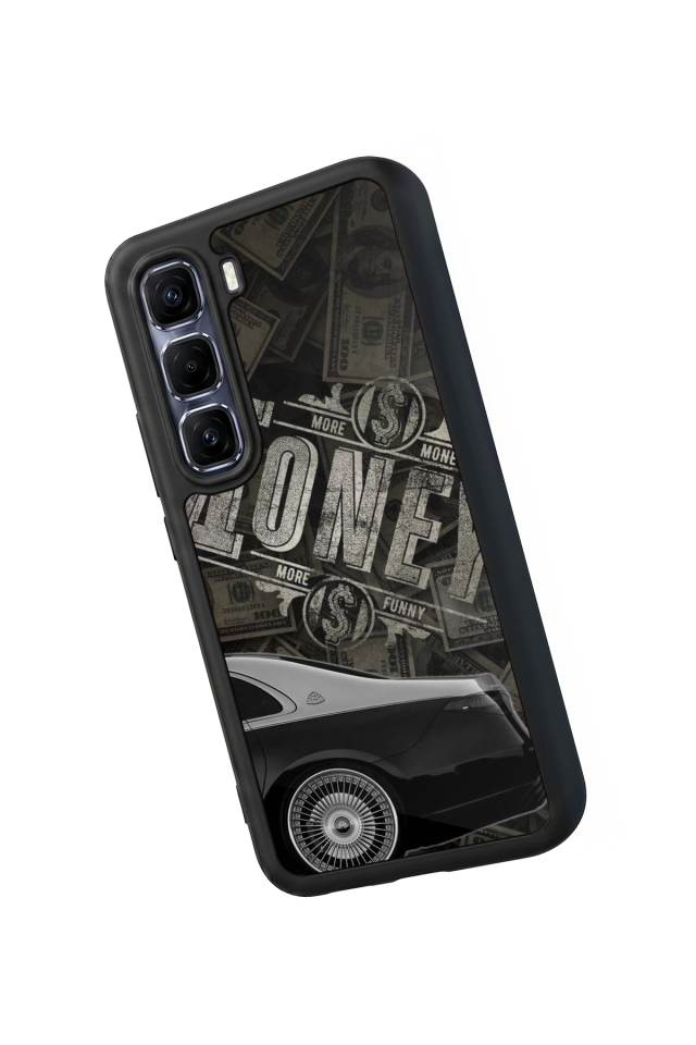 Infinix Hot 60 Pro Plus Uyumlu Money Para Tasarımlı Glossy Premium Kılıf