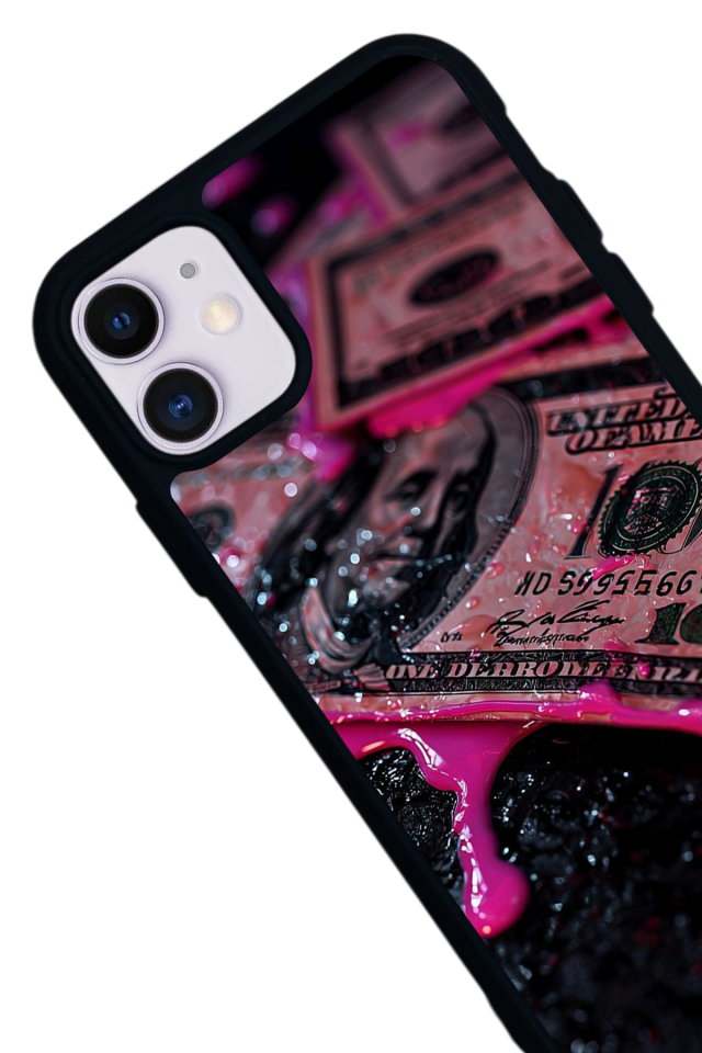 iPhone 11 Uyumlu Para Tasarımlı Glossy Premium Kılıf