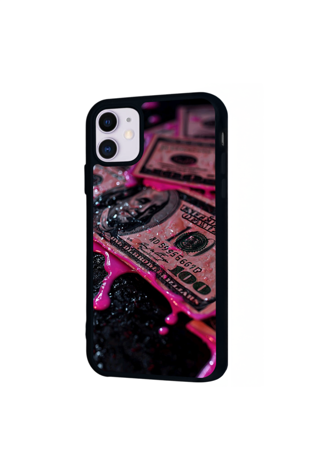 iPhone 11 Uyumlu Para Tasarımlı Glossy Premium Kılıf