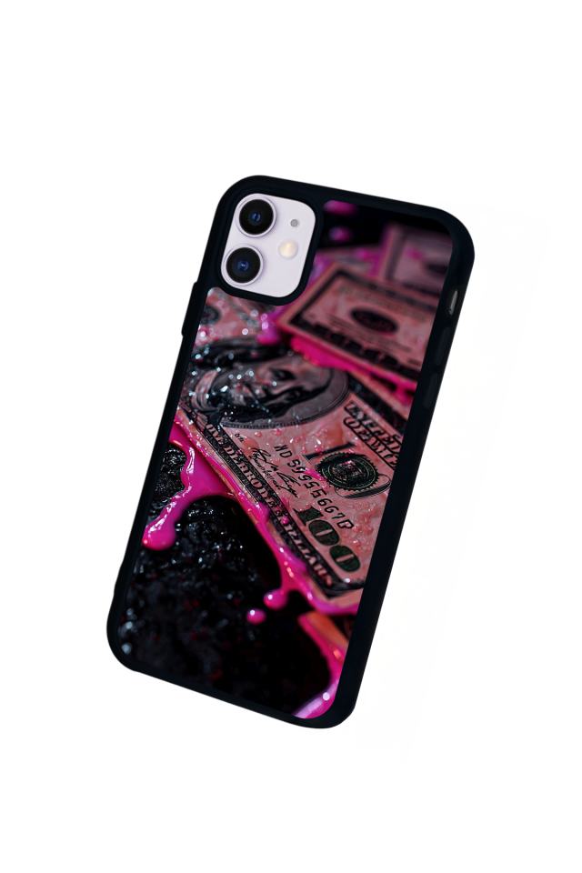 iPhone 11 Uyumlu Para Tasarımlı Glossy Premium Kılıf