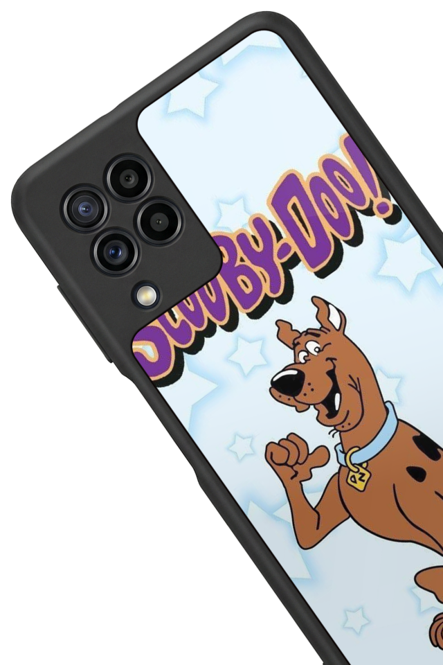Samsung Galaxy M22 Uyumlu Scooby Doo Tasarımlı Glossy Premium Kılıf