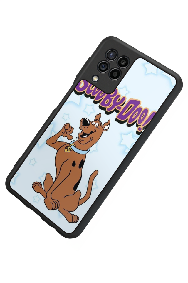 Samsung Galaxy M22 Uyumlu Scooby Doo Tasarımlı Glossy Premium Kılıf