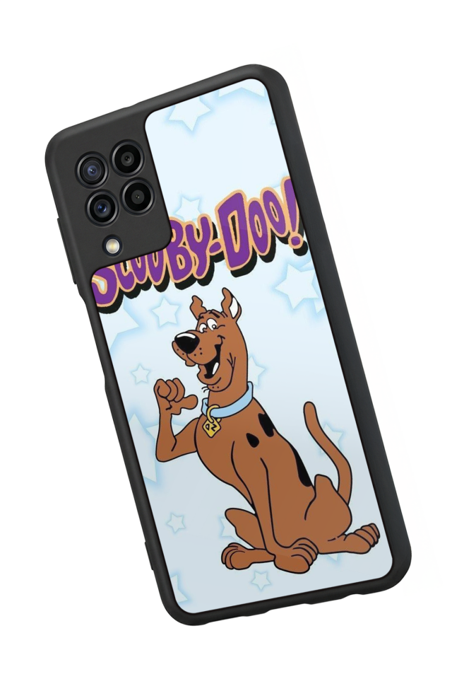 Samsung Galaxy M22 Uyumlu Scooby Doo Tasarımlı Glossy Premium Kılıf